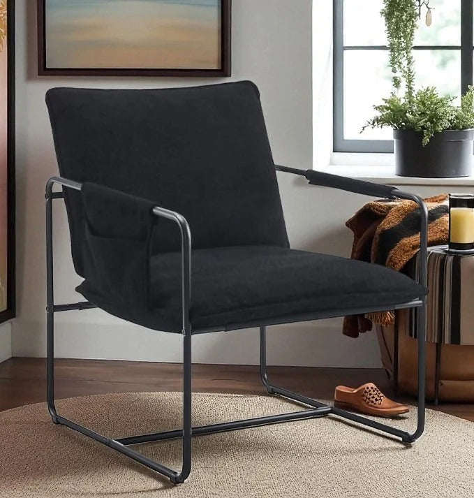 TuftEase™ – Ergonomischer minimalistischer Akzentstuhl – Weiche, stilvolle und vielseitige Sitzlösung.