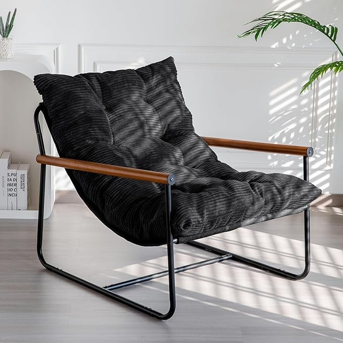 TuftEase™ – Ergonomischer minimalistischer Akzentstuhl – Weiche, stilvolle und vielseitige Sitzlösung.