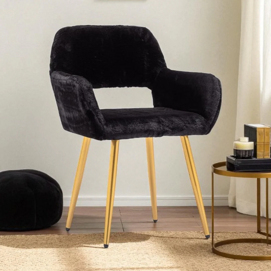 Velora™ – Eleganter Akzentstuhl aus Samt – Bequem, stilvoll, ergonomisch, modern, vielseitig