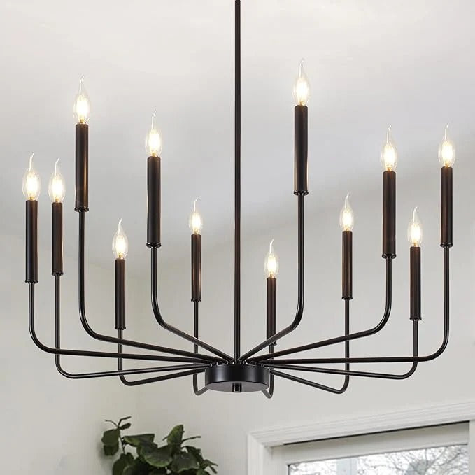Moderno™ – Minimalistischer Kronleuchter – Elegante, skulpturale Statement-Beleuchtung