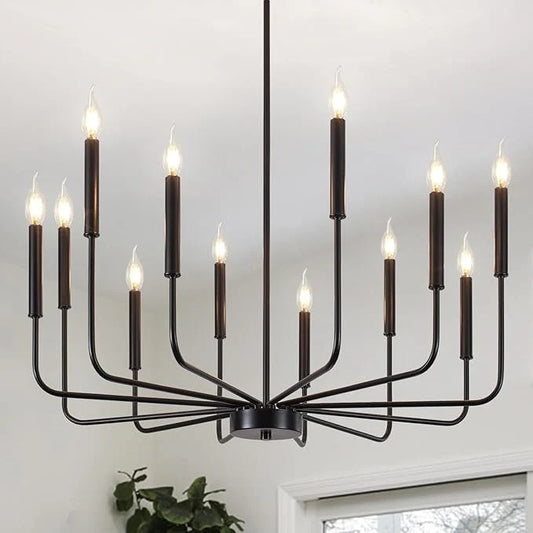 Moderno™ – Minimalistischer Kronleuchter – Elegante, skulpturale Statement-Beleuchtung